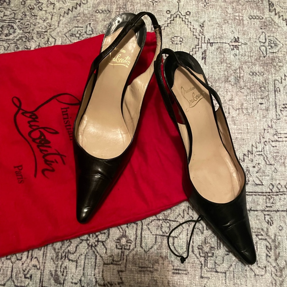 Christian Louboutin Slingback Heels